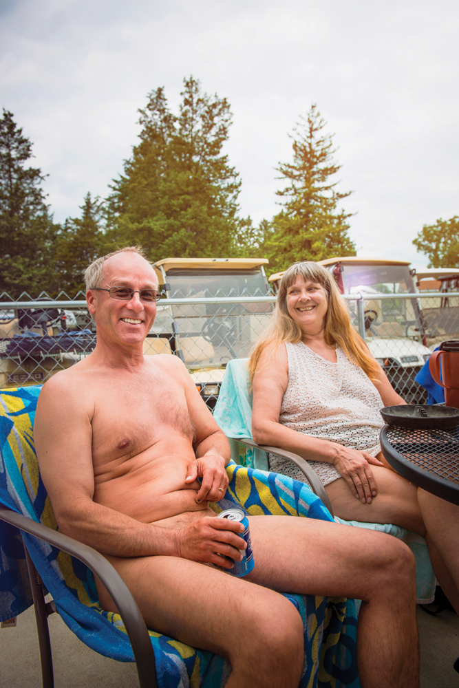 Summer rental nudity
