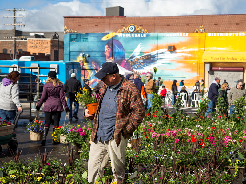 Flower Day Returns to Eastern Market This Weekend Hour Detroit Magazine