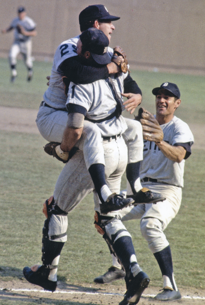 Tigers celebrate 1968 World Series champions