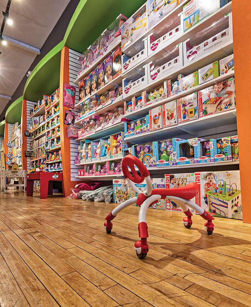 Specialty toy shop store