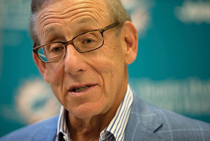 Stephen M. Ross owner of the Miami Dolphins and The Related Co. over the  years.