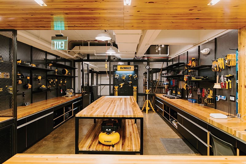 Carhartt’s lending library of tools