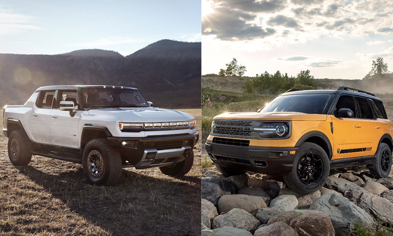 Sizing Up The New Hummer and Bronco - Hour Detroit Magazine