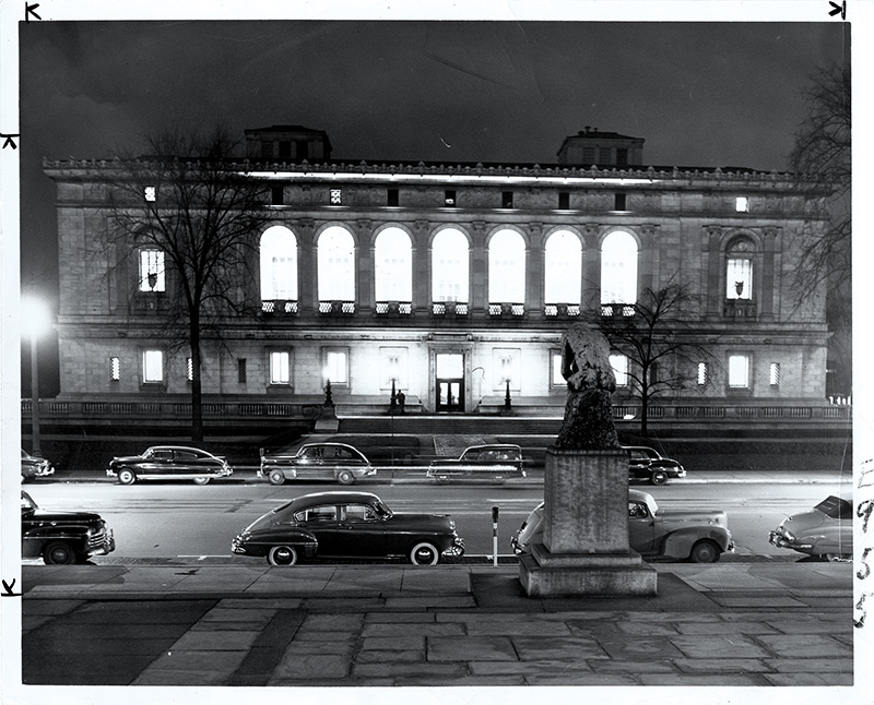 The Way It Was Main Detroit Public Library 1950 Hour Detroit