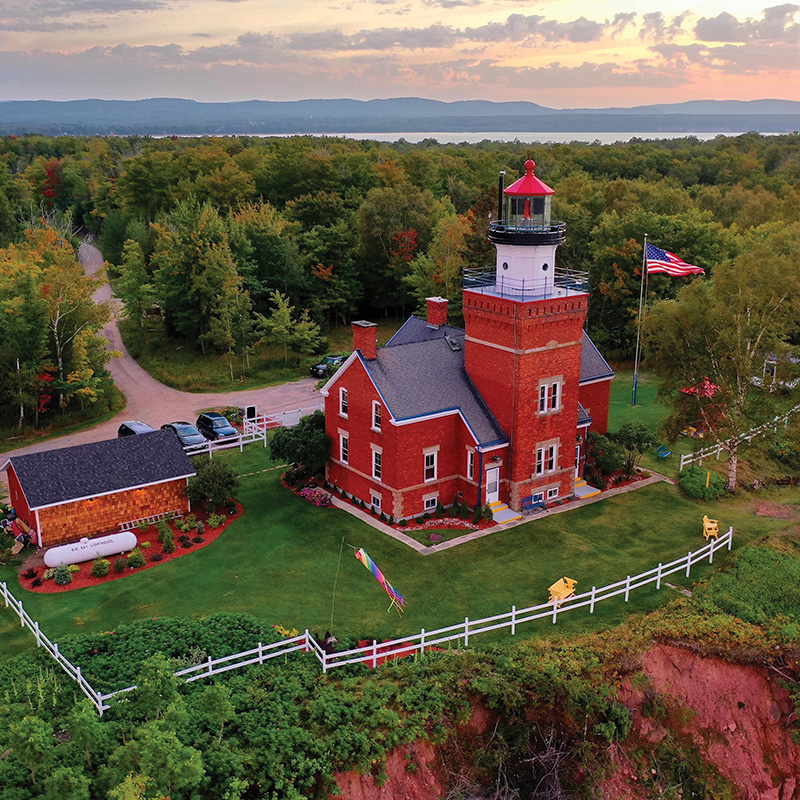 big bay lighthouse - Michigan getaways