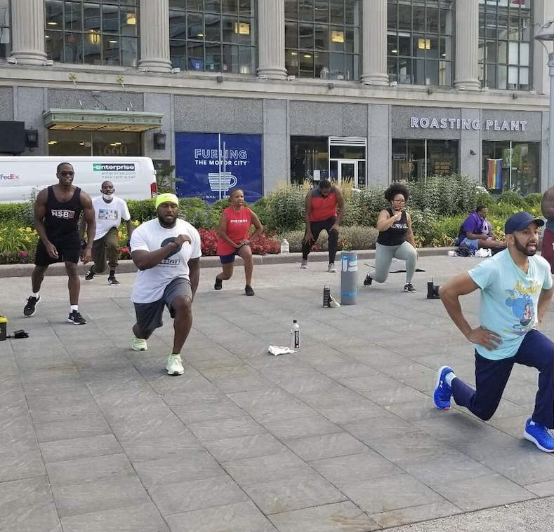 black health movement - Second Saturday Fitness Fest 