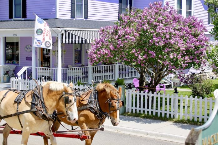 lilac festival - mackinac island