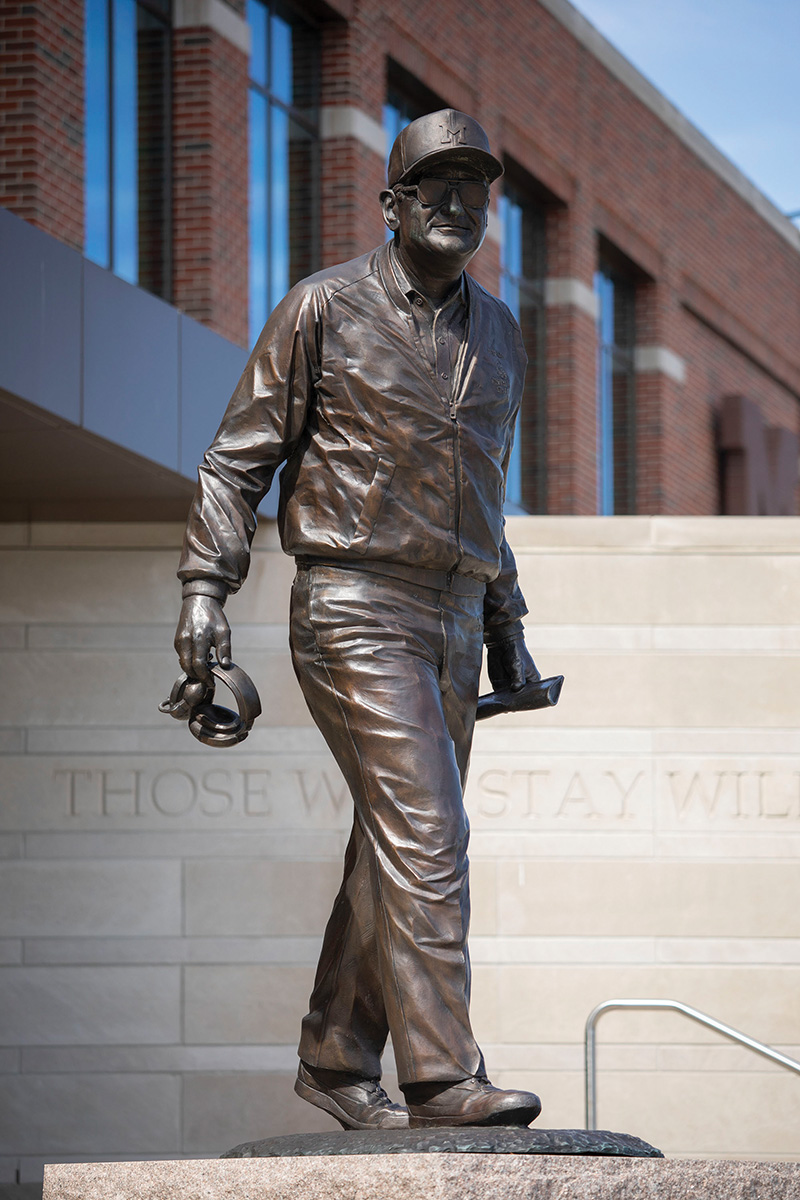 Bo Schembechler quote: Those who stay will be champions