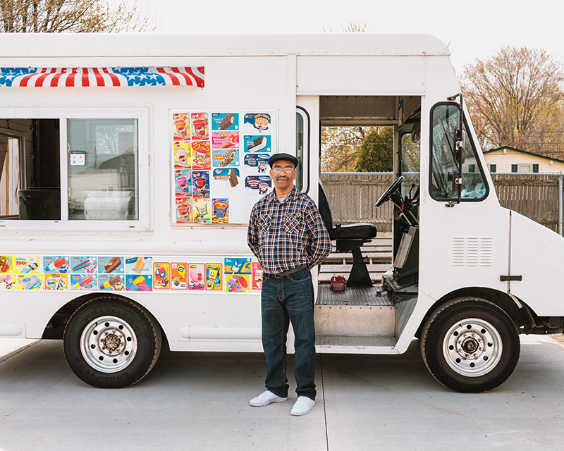 Meet The Former Tank Driver Who Now Operates An Ice Cream Truck