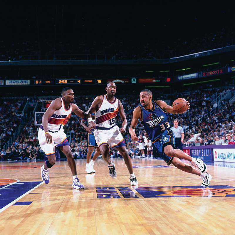 grant hill - detroit pistons - hall of fame