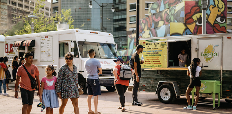 downtown street eats