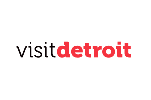 Visit Detroit - Red Logo