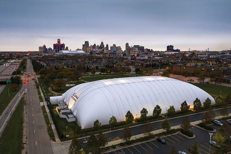 A Closer Look at the Lexus Velodrome in Detroit - Hour Detroit Magazine