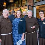 Br. Gary Wegner, Kristi Hassouna, Fr. Jeff Scheeler and Br. Tien Dinh