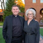 Fr. Adam Nowak and Raquel McElhone