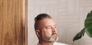 The founder of a local boutique advertising agency, Rick Van House wears a vintage bow tie, an Armani tuxedo with his own cuff links, Vinci Python loafers, and a Brightling watch.