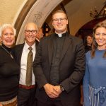 Kathy Genthe, Richard Genthe, Fr. Mitch Roman and Lauren Wine