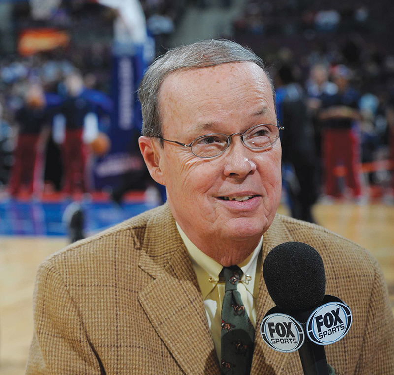 On Sept. 5, George Blaha was inducted into the Basketball Hall of Fame.