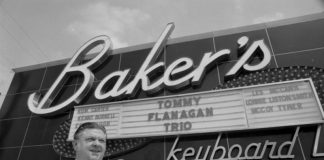 Clarence “Moon” Baker, Baker’s Keyboard Lounge.