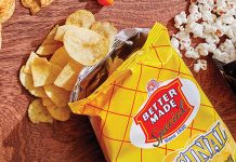 Better Made Chip Taste Test Bag of Better Made original potato chips.