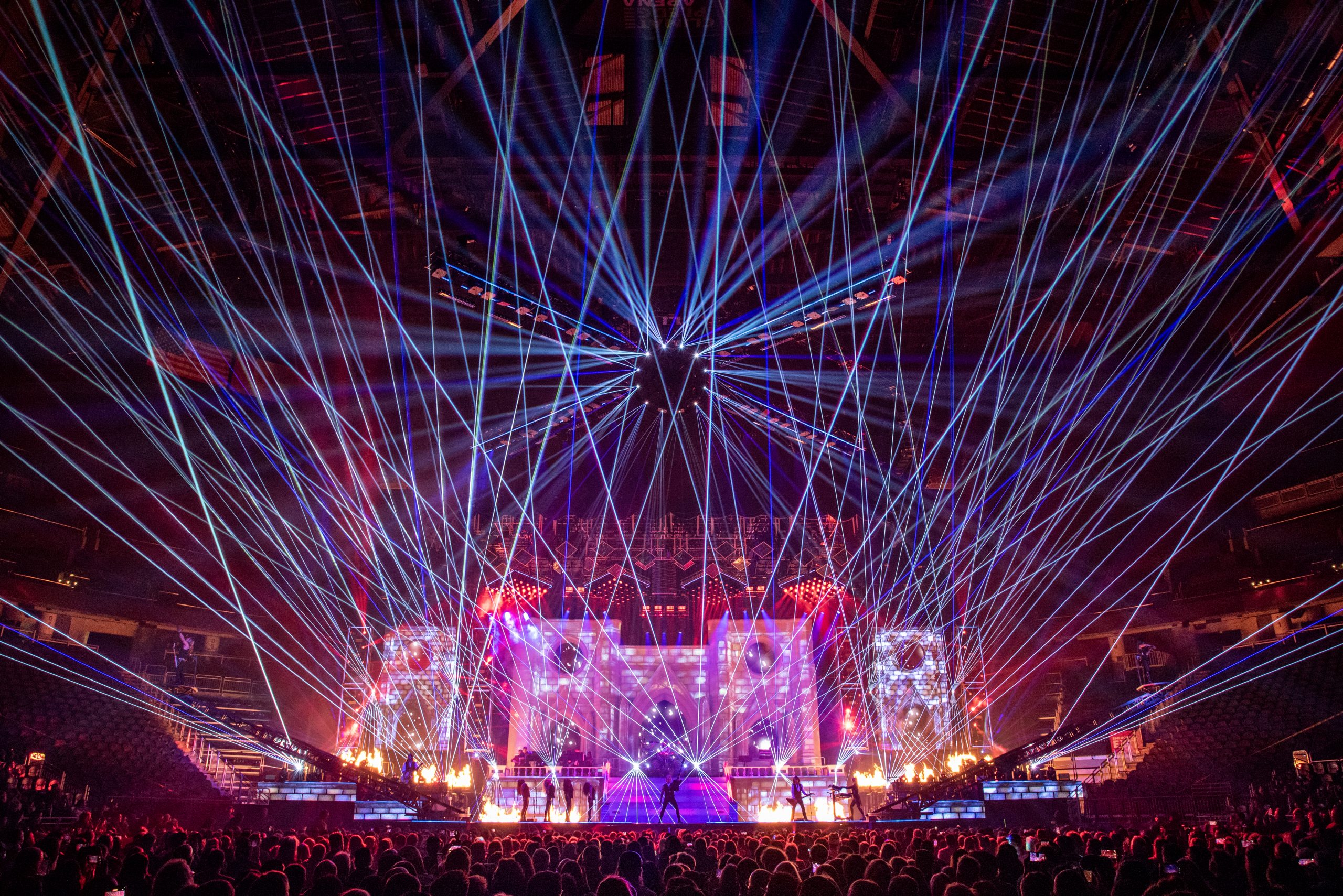 Photo from a Trans-Siberian Orchestra performance.