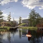 Water front area of Stanton Yards.