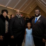 Carol Weaver, Erik Caviness, Brooklynn Christian, Bobby Christian (President of the Eastside Colts)