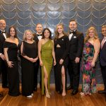 Jason and Beth Palka, Nancy Vanderhoff, Maristella Evangelista Ommert, M.D., Travis Ommert, Jenna Luker, M.D., Zach Houchan, Dunya Haisha, M.D., Ragaei Ghali
