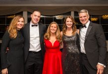 Lisa Lecureux, Sarah Tereau, Joe Tereau, Karen Supina and Jeff Supina