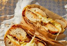 Over My Egg Body at Bev’s Bagels.