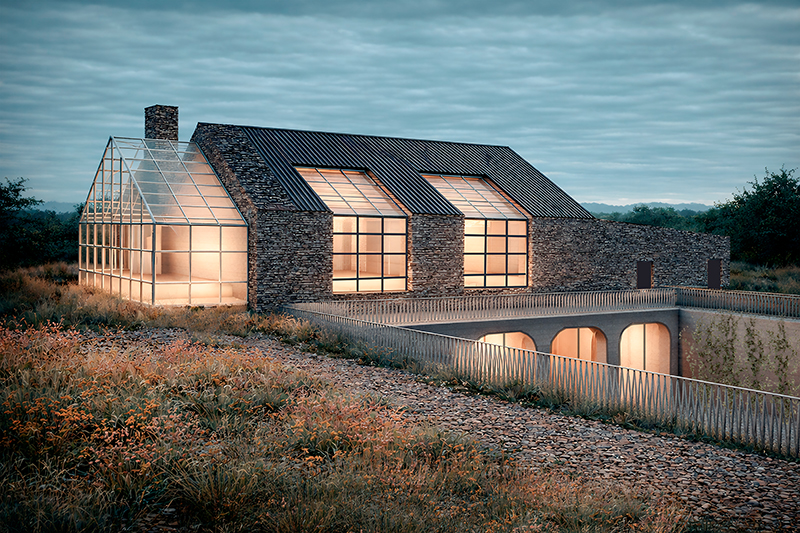 Rendering of Bloomfield Hollow