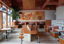 interior of Lola's Taco Bar in Grosse Pointe Woods