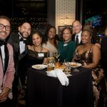 JJ Velez, Rico Razo, Denise Fair Razo, Dr. Aisha Akpabio, Jazelle Irons, Erin Moss, Brent and Ann Hollenbeck