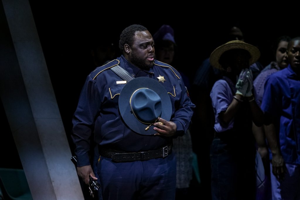 In December 2025, Mitchell Matthews starred as the Sheriff in Detroit Opera's production of William Grant Still's Highway 1, USA. 