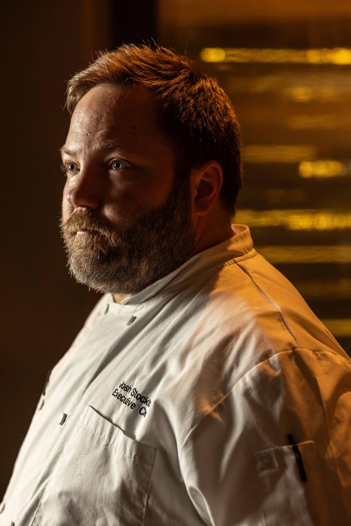 Rudy's Prime Steakhouse executive chef Josh Stockton.