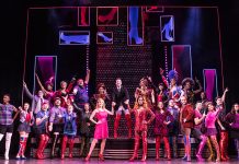 Photo of the stage production of Kinky Boots