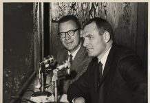 Ernie Harwell and George Kell