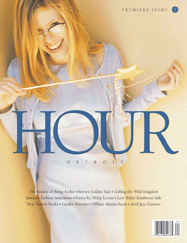 Hour Detroit cover with Kate Peckham