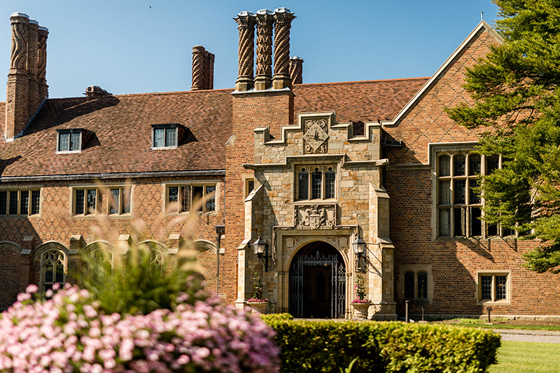 Exterior of Meadow Brook Hall