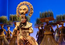 David D’Lancy Wilson as Mufasa in Disney's 'The Lion King.'