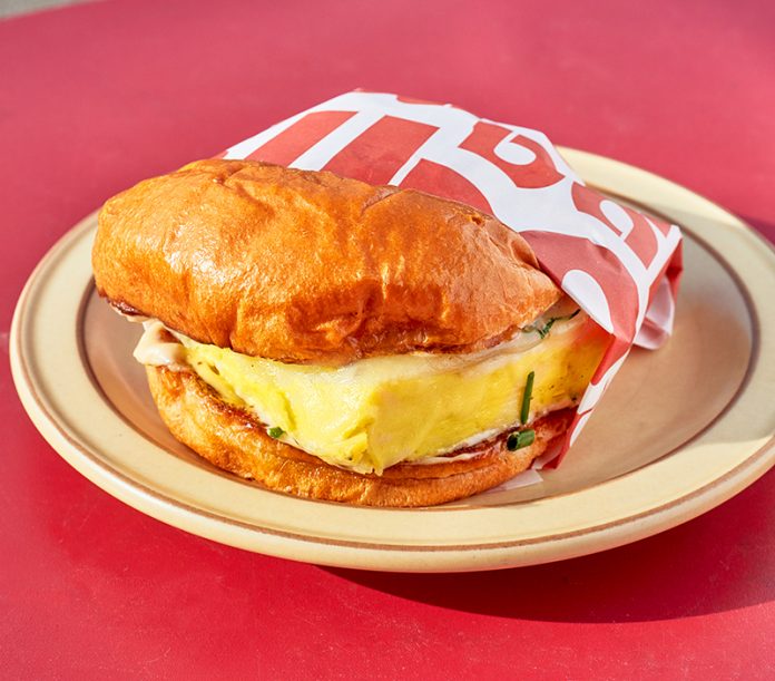 Egg Sandie at Alba