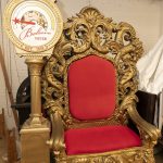 Santa’s chair from Oakland Mall’s Macy’s