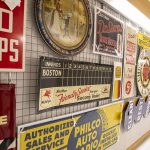 Vintage metal signs