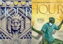 Covers of Hour Detroit featuring city guides