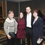 Leslie McKenna, Jessica and Danny Normandin, Carilyn Normandin