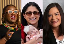 Leseliey Welch, Dr. Mona Hanna, and Dawn Shanafelt