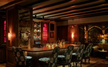 Interior of The Aladdin Sane