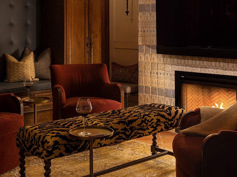 hourdetroit.com - Megan Swoyer - A Tuscan-inspired Wine Cellar/Bar by Jane Henderson Interior Design