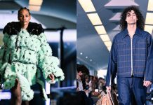 Look by Veronica Wardowski (L), Look by Bryce Truby (R)
