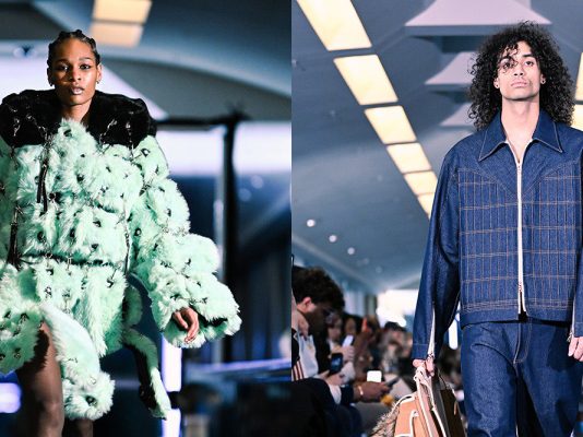 Look by Veronica Wardowski (L), Look by Bryce Truby (R)